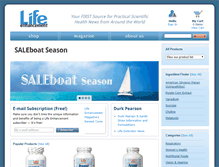 Tablet Screenshot of life-enhancement.com